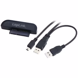 LogiLink USB 2.0/SATA, Noir, MA6116, 170 mm, 188 mm, 50 mm, 120 g