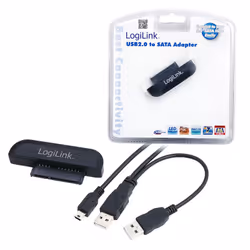 LogiLink USB 2.0/SATA carte et adaptateur d'interfaces
