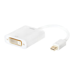 LogiLink CV0037B câble vidéo et adaptateur 0,15 m Mini DisplayPort DVI Blanc