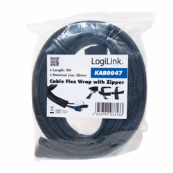 LogiLink KAB0047 manchon de câble Noir - Vue supplémentaire 7