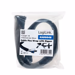LogiLink KAB0048 manchon de câble Noir - Vue supplémentaire 7