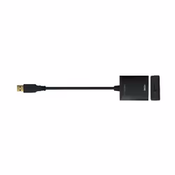 LogiLink UA0233 adaptateur graphique USB 1920 x 1080 pixels Noir