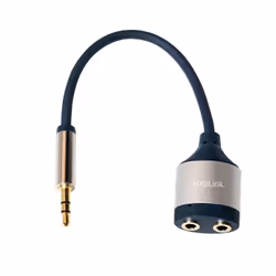 LogiLink CA1100 séparateur audio Bleu