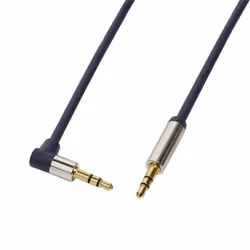 LogiLink 3.5mm - 3.5mm 1m, 3,5mm, Mâle, 3,5mm, Mâle, 1 m, Bleu