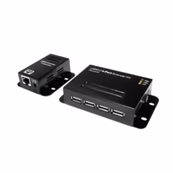 LogiLink UA0252, USB 2.0, USB 2.0, 480 Mbit/s, Noir, Métal, 50 m