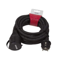 LogiLink 5m 2xSchuko Noir