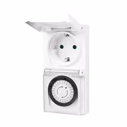 LogiLink ET0006A minuteur électrique Blanc Programmateur journalier