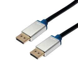 LogiLink 3m, 2xDisplayPort DisplayPort Noir