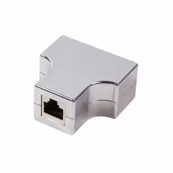 LogiLink MP0037, RJ-45, 2 x RJ-45, Argent