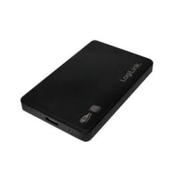 LogiLink UA0256 Boîtier de disques de stockage Boîtier HDD Noir 2.5"