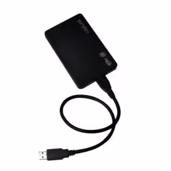 LogiLink UA0256 Boîtier de disques de stockage Boîtier HDD Noir 2.5"