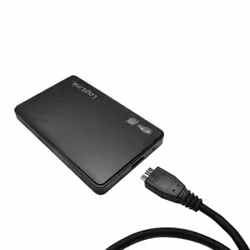 LogiLink UA0256 Boîtier de disques de stockage Boîtier HDD Noir 2.5"