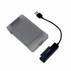 LogiLink AU0037 Boîtier de disques de stockage Boîtier disque dur/SSD Gris 2.5" - Vue supplémentaire 4