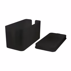 LogiLink KAB0060 range-câbles Boîtier de câbles Noir 1 pièce(s)