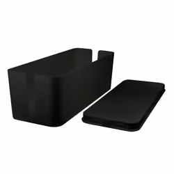 LogiLink KAB0062 range-câbles Boîtier de câbles Noir 1 pièce(s)