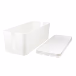 LogiLink KAB0063 range-câbles Boîtier de câbles Blanc 1 pièce(s)