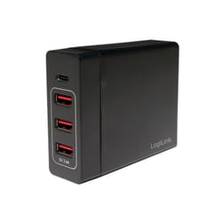 LogiLink PA0122 chargeur d'appareils mobiles Universel Noir USB Intérieure