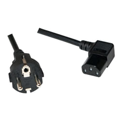 LogiLink 2m, CEE 7-7/C13 Noir CEE7/7 Coupleur C13