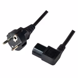 LogiLink 3m, CEE 7-7/C13 Noir CEE7/7 Coupleur C13