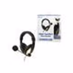 Casque LogiLink - Stereo Headset avec High Comfort - Noir - filaire