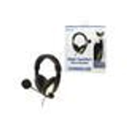 Casque LogiLink - Stereo Headset avec High Comfort - Noir - filaire