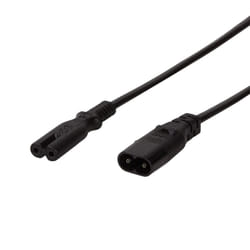 LogiLink 2m, IEC 60320-C8/IEC 60320-C7 Noir Coupleur C7 Coupleur C8