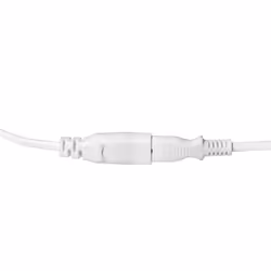 LogiLink 2m, IEC 60320-C8/IEC 60320-C7 Blanc Coupleur C7 Coupleur C8