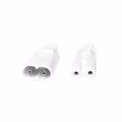 LogiLink 2m, IEC 60320-C8/IEC 60320-C7 Blanc Coupleur C7 Coupleur C8 - Vue supplémentaire 4