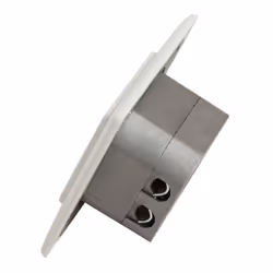 LogiLink NP0124 prise de courant 2 x RJ-45 Métallique, Blanc - Vue supplémentaire 6