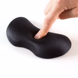 LogiLink ID0136 repose-poignet Spandex, Silicone Noir
