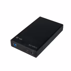 LogiLink UA0276, Boîtier HDD, 3.5", SATA, Série ATA II, Série ATA III, 5 Gbit/s, Connectivité USB, Noir