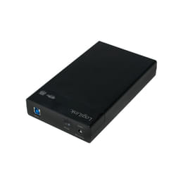 LogiLink UA0276 Boîtier de disques de stockage Boîtier HDD Noir 3.5"