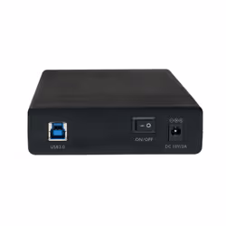 LogiLink UA0276 Boîtier de disques de stockage Boîtier HDD Noir 3.5"