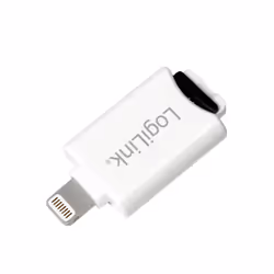 LogiLink AA0089 lecteur de carte mémoire Lightning Blanc