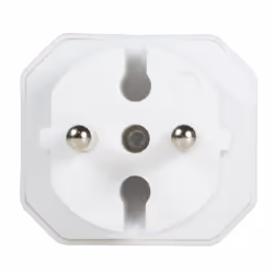LogiLink LPS218 multiprise 2 sortie(s) CA Intérieure Blanc - Vue supplémentaire 4