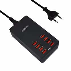 LogiLink PA0140 chargeur d'appareils mobiles Universel Noir Secteur Intérieure