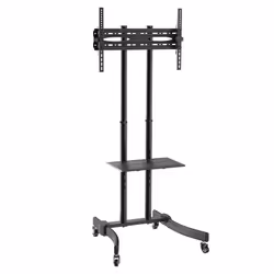 LogiLink BP0026, Panier multimédia, Noir, Ecran plat, 40 kg, 94 cm (37"), 177,8 cm (70")