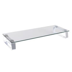 LogiLink BP0027 support d'écran plat pour bureau 32" Métallique, Transparent