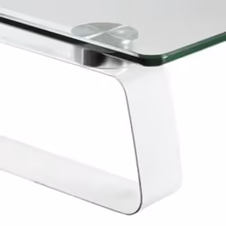 LogiLink BP0027 support d'écran plat pour bureau 32" Métallique, Transparent
