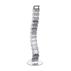 LogiLink KAB0065 range-câbles Bureau Plateau de câbles Argent 1 pièce(s)