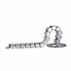 LogiLink KAB0065 range-câbles Bureau Plateau de câbles Argent 1 pièce(s) - Vue supplémentaire 4
