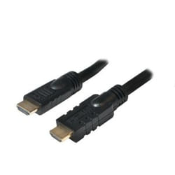 LogiLink CHA0025 câble HDMI 25 m HDMI Type A (Standard) Noir