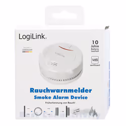 LogiLink SC0010 détecteur de fumée Détecteur à réflexion photoélectrique Sans fil - Vue supplémentaire 4