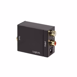 LogiLink CA0100 convertisseur audio Noir