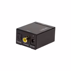 LogiLink CA0101 convertisseur audio Noir