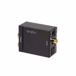 LogiLink CA0101 convertisseur audio Noir