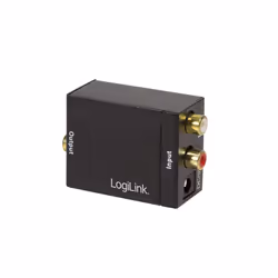 LogiLink CA0102 convertisseur audio Noir