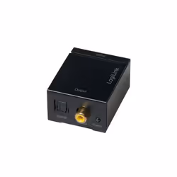 LogiLink CA0102 convertisseur audio Noir - Vue supplémentaire 5