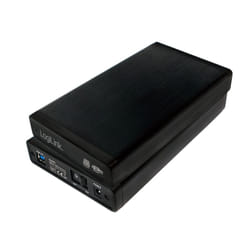 LogiLink UA0284 Boîtier de disques de stockage Boîtier HDD Noir 3.5"