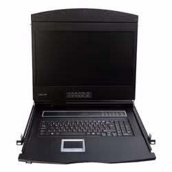 LogiLink LC902GE support d'ordinateurs 18.5" Métal Noir 1U